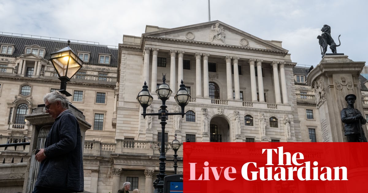 Bank of England Faces Delicate Choice on Interest Rate Cuts at Noon – Live Business Updates – Mirror Brief